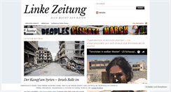 Desktop Screenshot of linkezeitung.de