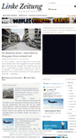 Mobile Screenshot of linkezeitung.de